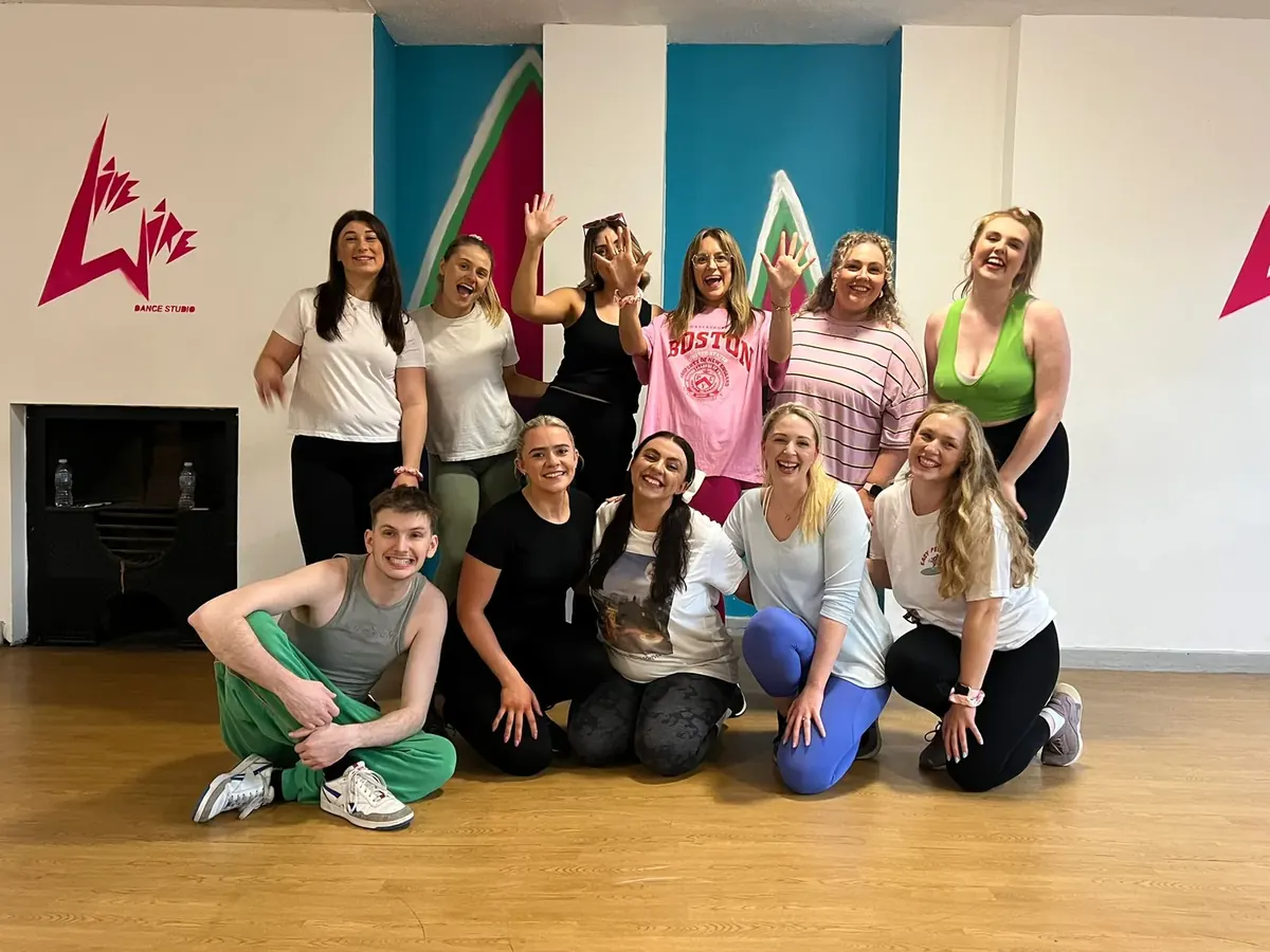 Grease-themed hen party dance class